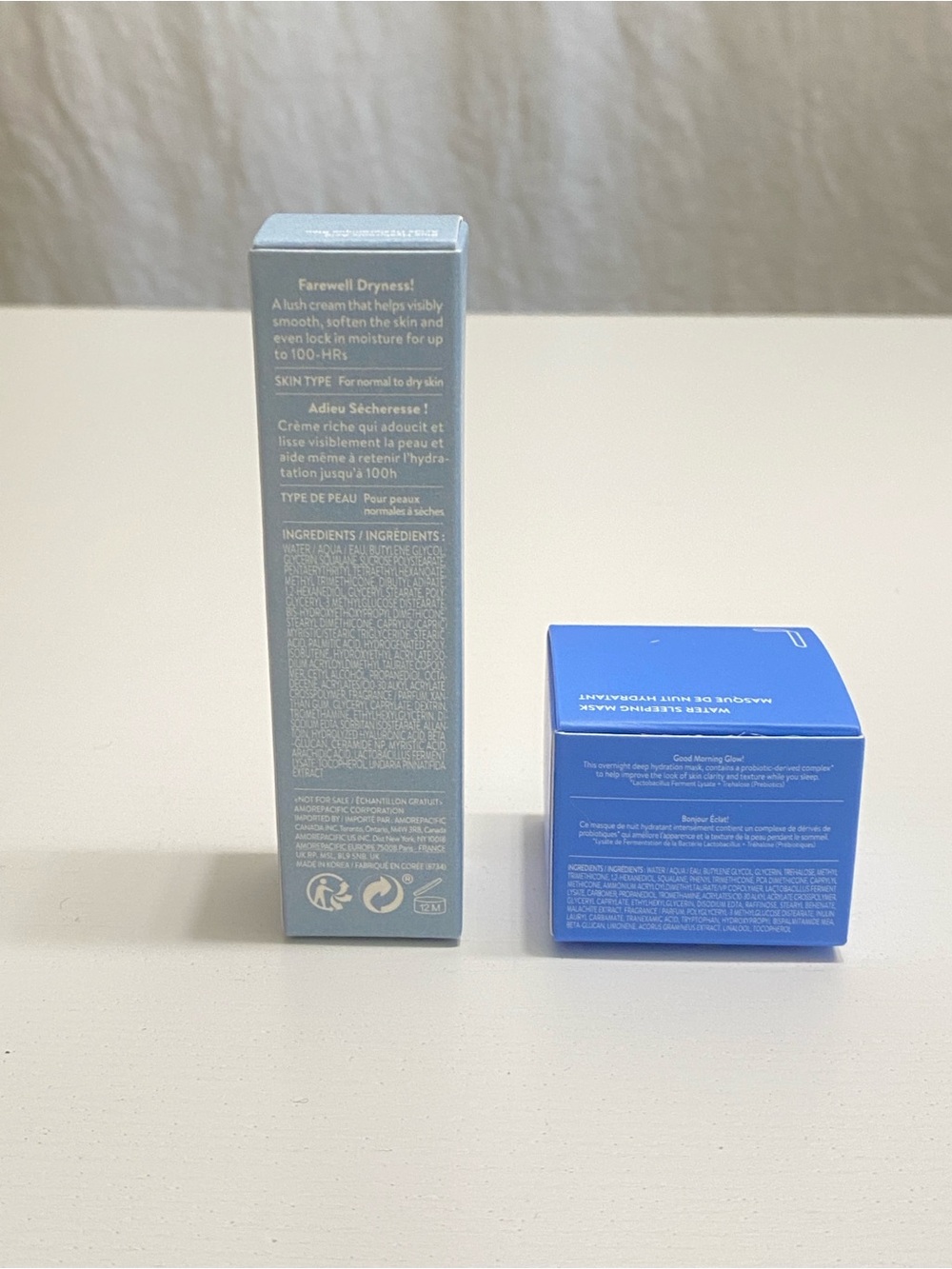 LANEIGE Blue and Light Blue Water Bank & Water Sleeping Mask Duo - Picture 3 of 7